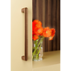 Deurgreep enkel LUV WOOD BIG BA992-496 L1026.5 hout zwart hout